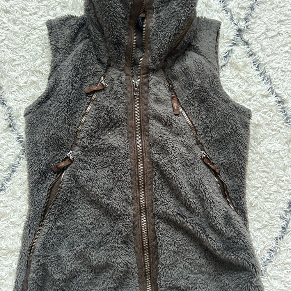 KUHL FLIGHT VEST JACKET MEDIUM BREEN COLOR